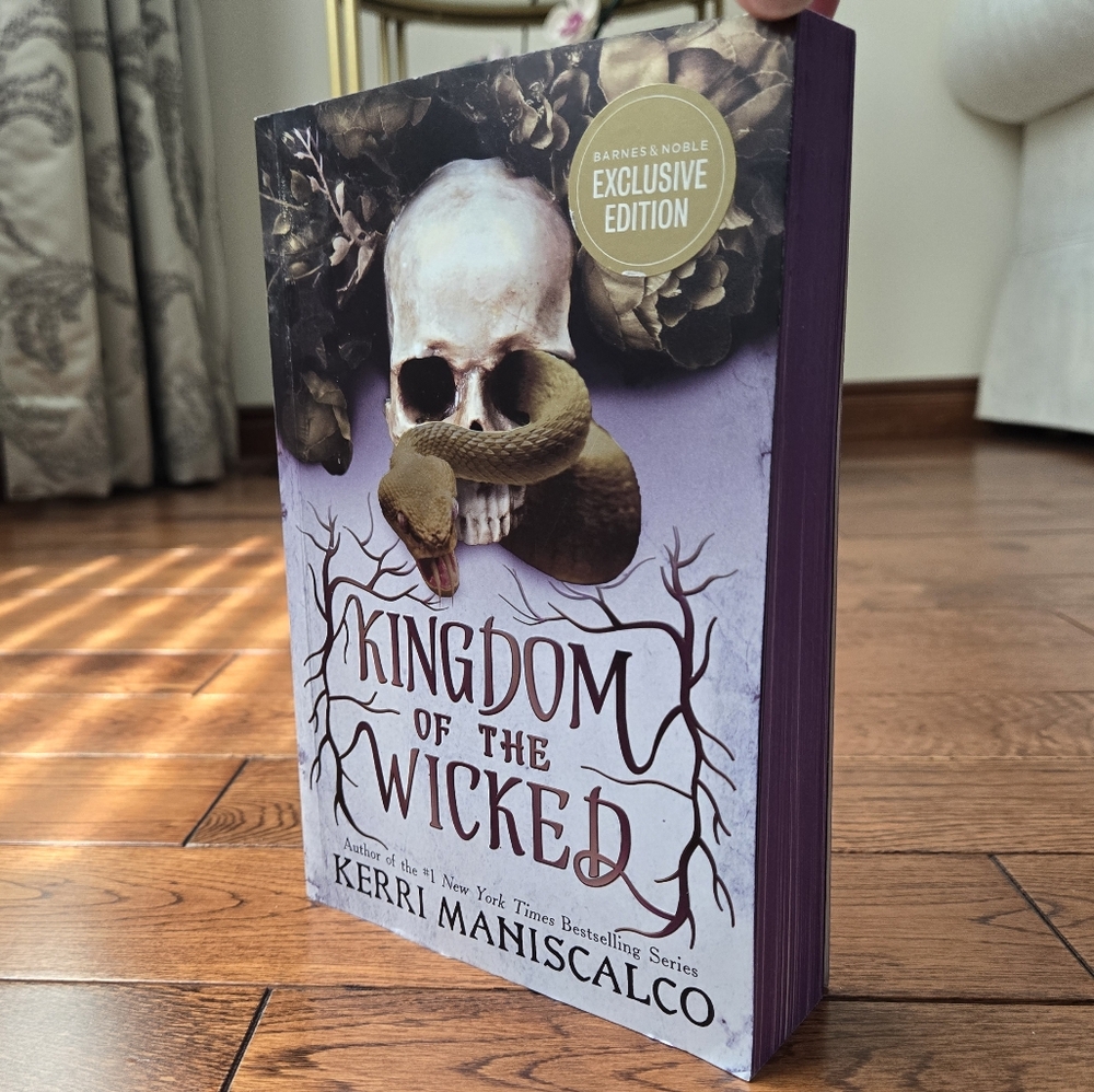 Kingdom of the Wicked by Kerri Maniscalco: Paperback, Barnes & Noble Edition